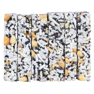 福安香脆炒米手工黑芝麻炒米糖宁德寿宁周宁特产米粕450g