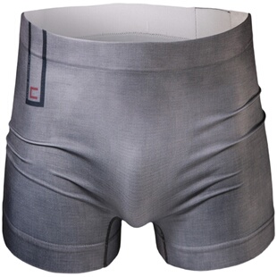 人生苦短B须性感一体成型无缝无痕内裤男女情侣舒适平角内裤Q14