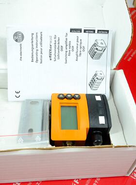议价IFM OO5004 易福门全新光纤传感器放大器 OOF-FPKG/M12/GL2
