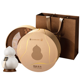 【顺丰闪发】西湖工夫明前龙井特级茶叶绿茶新年礼盒送人长辈领导