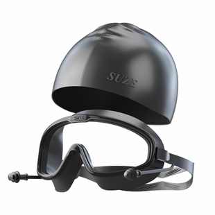 大框泳镜近视带度数的高清防雾防水女士专用装备男款成人游泳眼镜