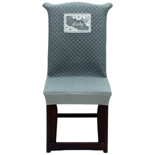 中式餐桌椅子套罩新款红木实木官帽凳子罩套座椅套罩椅靠背罩135