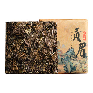 福鼎白茶贡眉方砖2018年松压100g磻溪高山枣香贡眉老白茶散装批发