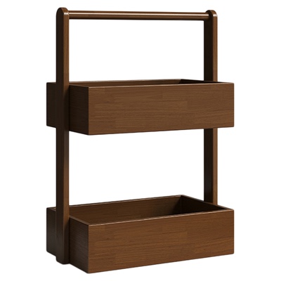 中古风梳妆台化妆品收纳盒