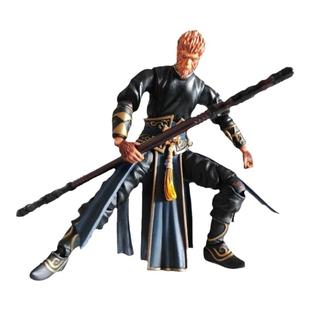 新年)游戏周边黑神话悟空人物摆件齐天大圣金箍棒天命人手办模型