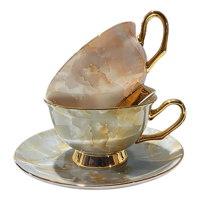 骨瓷奢华咖啡杯碟欧式茶具套装