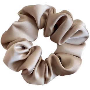 高级感复古大肠发圈简约扎丸子头发绳皮筋女高弹力不伤发头绳发饰