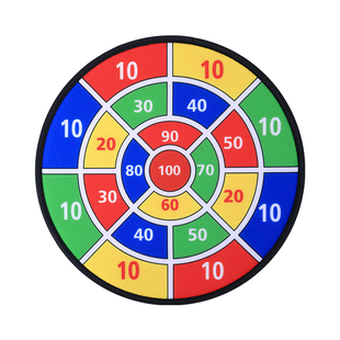 儿童飞镖盘粘粘球套装卡通投掷粘靶球玩具室内亲子游戏玩具粘靶盘