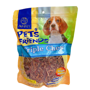 宠物狗零食鸡肉鸭肉干薄小肉蔬菜碎片奶酪片实惠大包外贸出口1kg