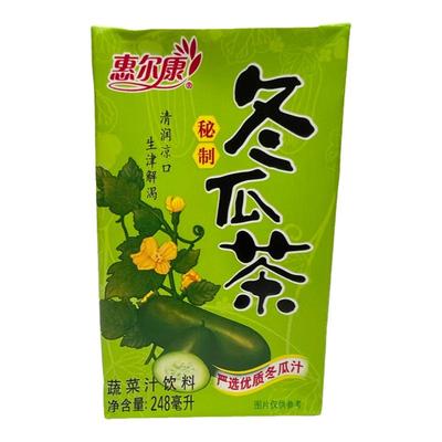 惠尔康冬瓜茶248毫升整箱24盒