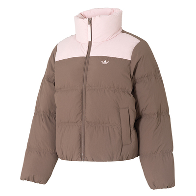 阿迪达斯adidas三叶草羽绒服女装