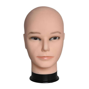 抿嘴哥头模带支架套装 摆放修剪假发猫娘造型工具模特头COS模型头