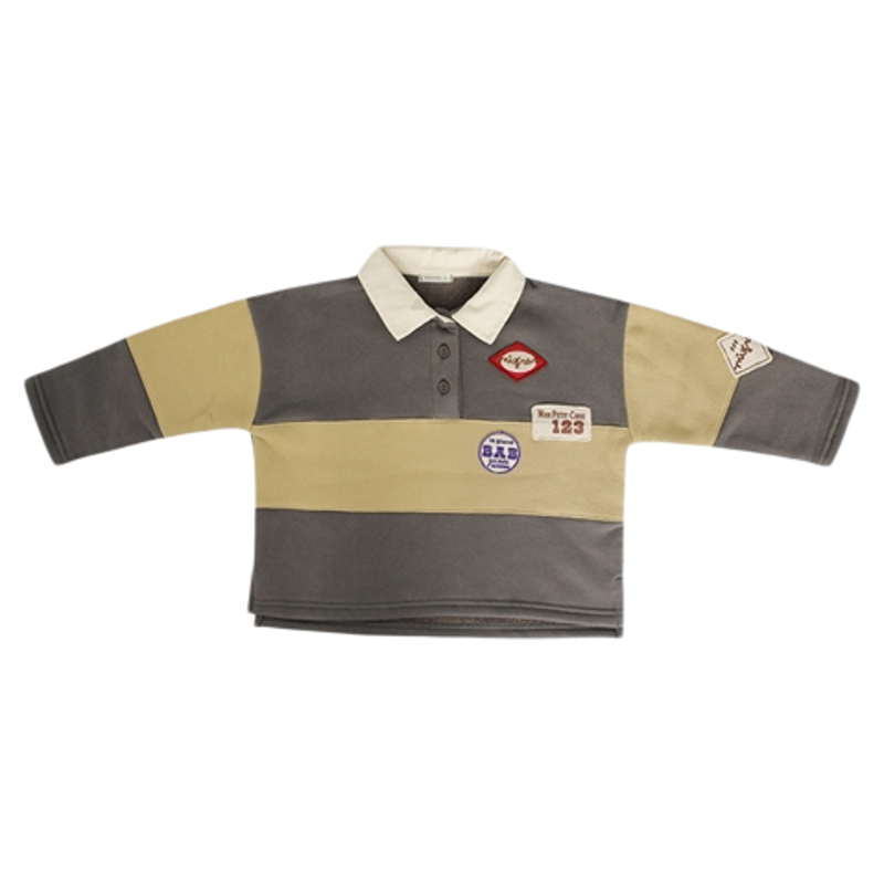 锦小和和bien韩国童装儿童一体绒卫衣2025新款女童长袖加绒厚上衣