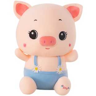 婚礼压床娃娃一对结婚礼物情侣公仔婚房床头猪猪玩偶婚庆新婚抱枕