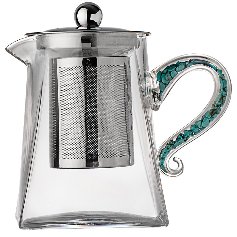 绿松石茶壶煮茶器泡茶壶