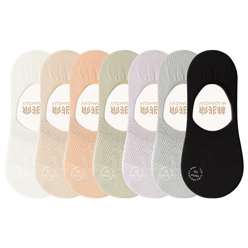 袜子女春夏季薄款网眼短袜