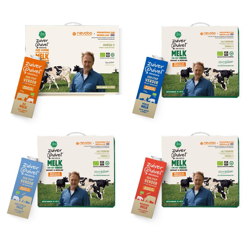 【1L*4/6 box 节日礼盒】Organic Milk 荷兰原装进口乐荷有机牛奶