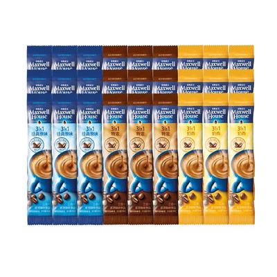 麦斯威尔三合一速溶咖啡粉50条