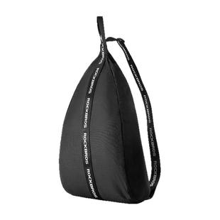 洛克兄弟摩托车头盔包背包便携篮球收纳袋置物机车电动车通勤网兜