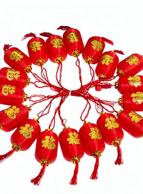 红灯笼装饰led灯串新款2025挂饰