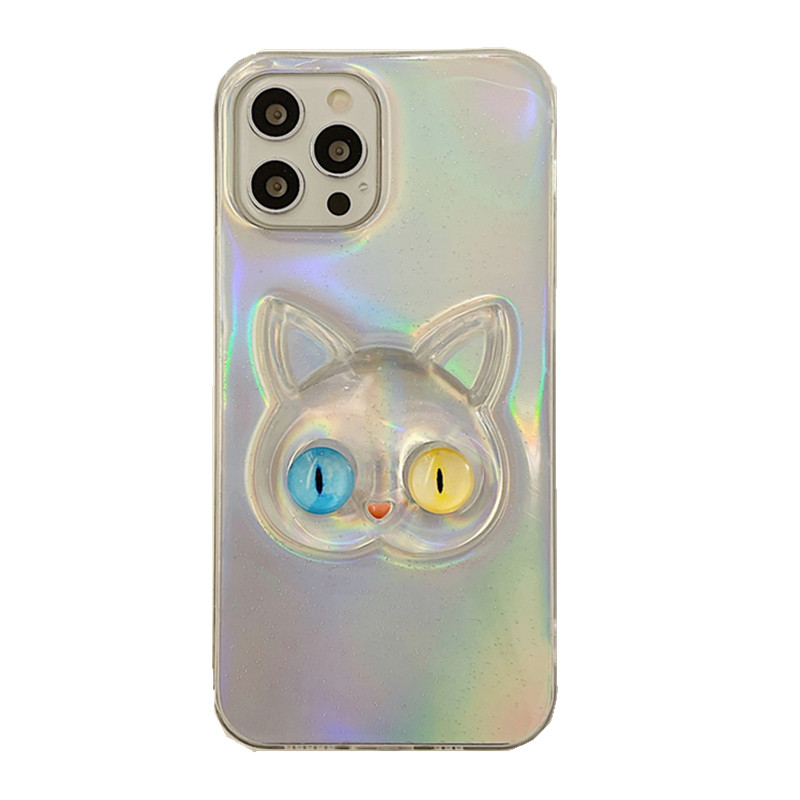 可爱风猫咪适用华为立体手机壳