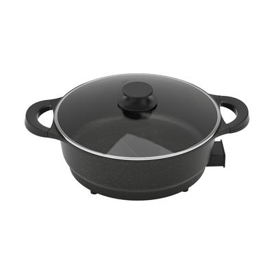 爱宁电火锅家用蒸煮涮一体多功能