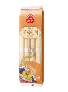 梨花黄金玉米超细挂面粗粮细作