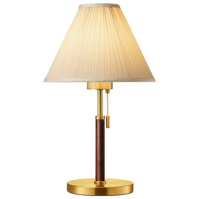 德国柏曼胡桃木台灯高级氛围感