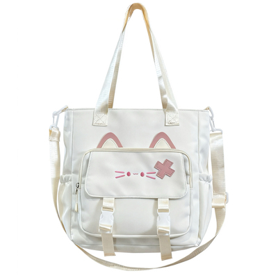 谁用谁夸！介猫咪单肩包尊嘟百搭