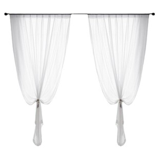 日式防晒窗帘2024年新款窗纱纱帘透光不透人白纱客厅阳台遮光隔热