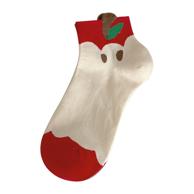 chedoir少女心苹果袜子