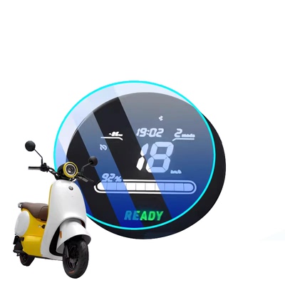 九号Q85C仪表膜小白可贴裸车观感