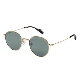 木九十新款复古小圆框墨镜女浅色太阳镜防紫外线女MJ101SK713