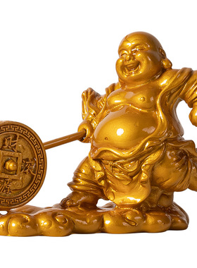 招财变色弥勒佛茶宠摆件可养装饰