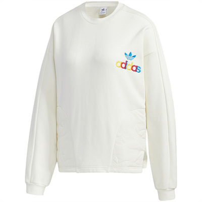 Adidas/阿迪达斯正品adidas三叶草 Crew Sweat女装运动卫衣GV2932