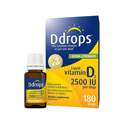 维生素D3滴剂高含量2500IU正品