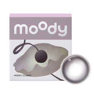 moody美瞳日抛经典38%低含水新手长戴柔咖棕彩色隐形眼镜10片专享