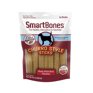 SmartBones狗狗零食发泡软魔棒宠物深度洁齿训狗磨牙棒耐咬骨头