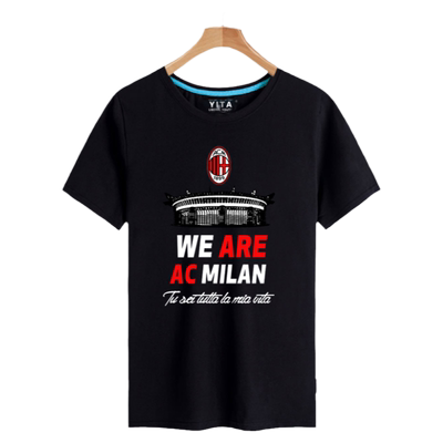AC米兰意甲夺冠纪念短袖T恤