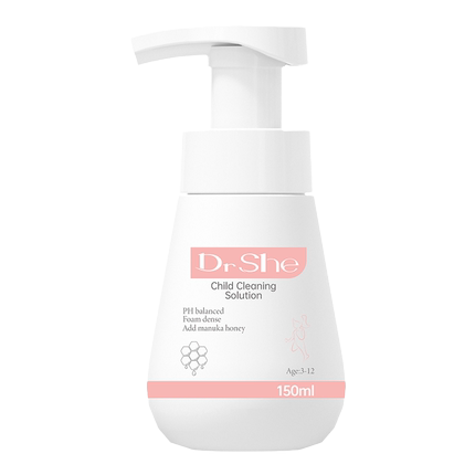 drshe儿童护理液女童宝宝屁屁清洗液洗液小花园洗护液清洁沐浴露