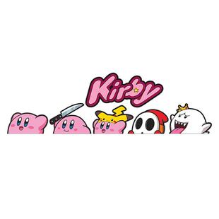 星之卡比车贴车窗可爱个性创意汽车划痕遮挡贴摩托电动车装饰贴纸