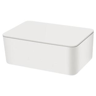 日本湿巾盒密封抽取式纸巾盒带盖防尘口罩收纳盒卫生纸收纳盒桌面