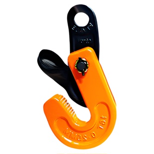 沪工横吊钢板起重钳竖吊L型钢板钳夹吊钳吊钢板专用1吨夹索具吊钩