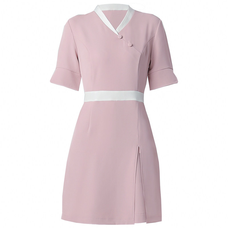 时尚养生馆工作服女按摩