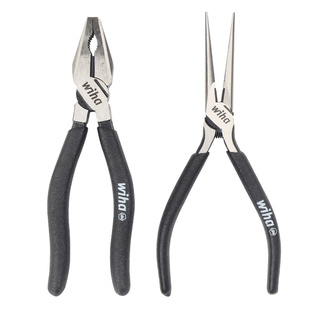 德国WIHA威汉钢丝钳进口老虎钳小尖嘴钳6寸斜嘴钳斜口钳手工钳子