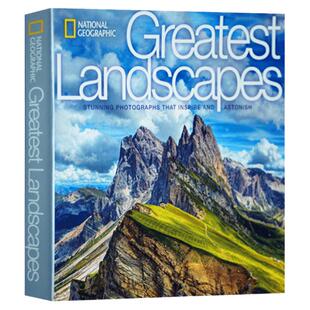 宏伟的风景 英文原版 Greatest Landscapes 艺术画册 National Geographic 美国国家地理风景摄影图集 全英文版进口英语书籍