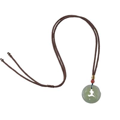 这款年轻感设计和田玉吊坠我吹爆