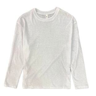 夏季廓形长款薄款T恤男士时尚防晒衣长袖宽松圆领打底衫凉感潮流T