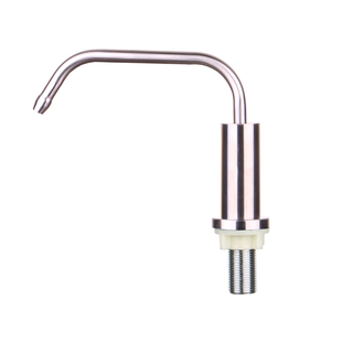 4分长流水龙头304不锈钢单冷水龙头无开关龙头吧台冲洗勺长流井