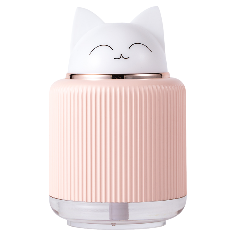 可爱猫咪灯宠USB加湿器静音大雾